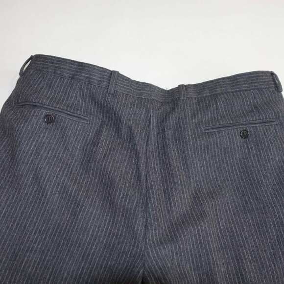 Massimo Dutti Men's 2 Button Suit Size 44 Regular 38 x 33 Charcoal Gray Wool 44R - Picture 7 of 16